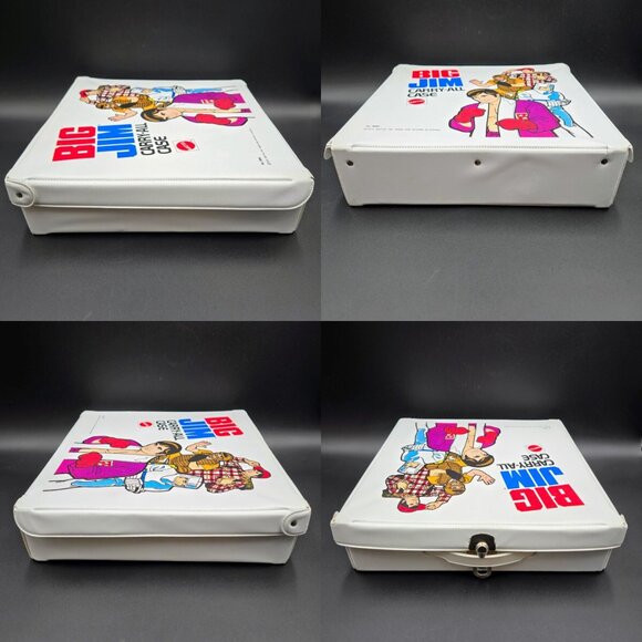 Vintage 1973 Big Jim Vinyl Carry-All Case Mattel #8885 Action Figure Doll Read - Picture 15 of 16